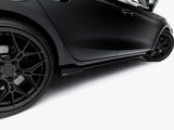 Street PRO Side Skirts Diffusers + Flaps compatible with CUPRA Leon ST / Hatchback Mk1 Facelift