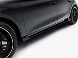 Street PRO Side Skirts Diffusers + Flaps compatible with CUPRA Leon ST / Hatchback Mk1 Facelift