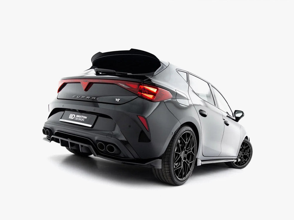 Rear Splitter (Vertical Bars) V.1 compatible with CUPRA Leon Hatchback Mk1 Facelift