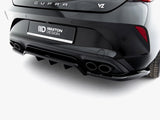 Rear Splitter (Vertical Bars) V.2 compatible with CUPRA Leon Hatchback Mk1 Facelift