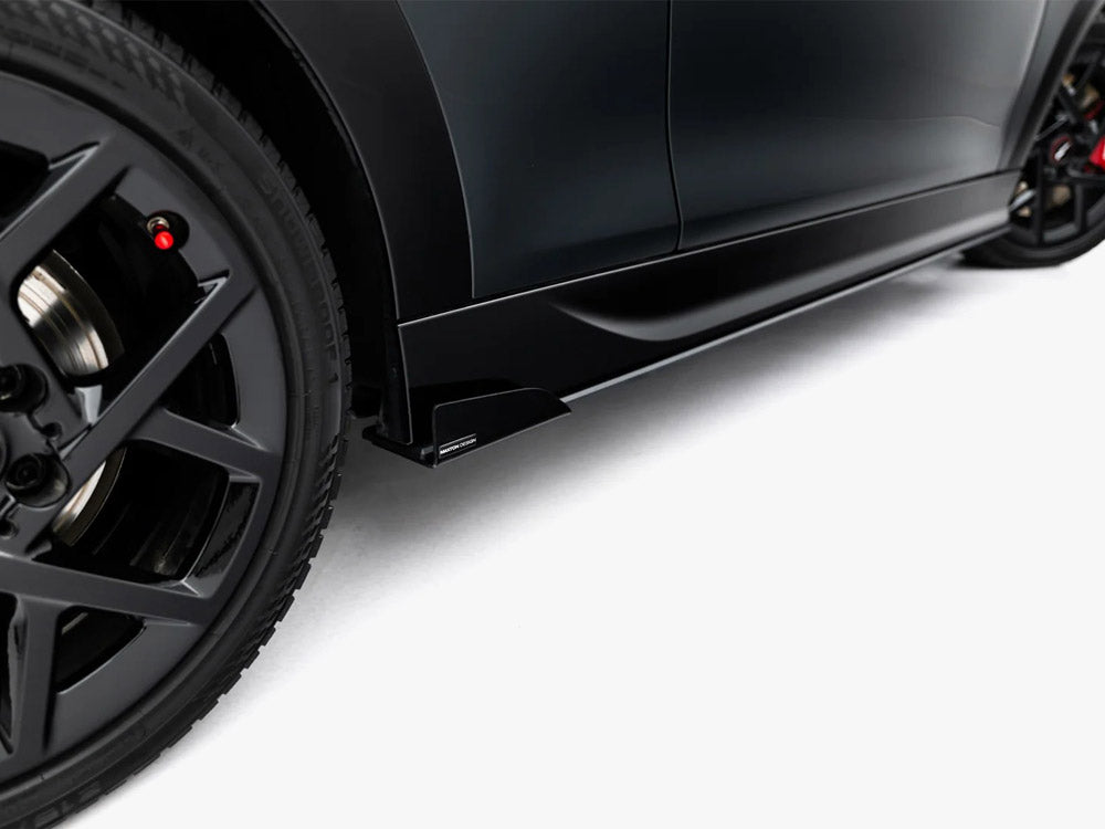 Street PRO Side Skirts Diffusers + Flaps compatible with MINI Cooper John Cooper Works F66