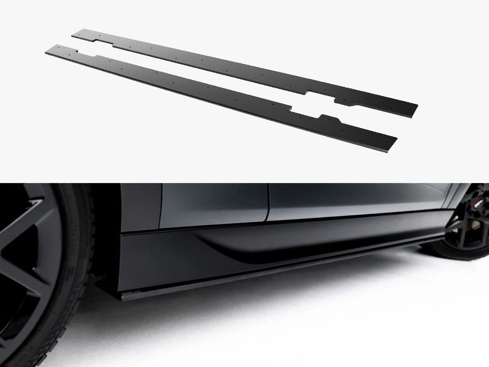 Street PRO Side Skirts Diffusers compatible with MINI Cooper John Cooper Works F66