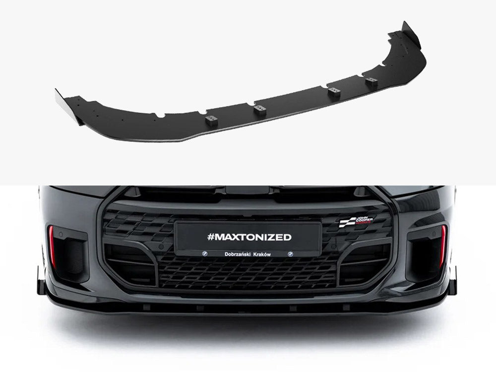Street PRO Front Splitter + Flaps compatible with MINI Cooper John Cooper Works F66