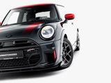 Street PRO Front Splitter + Flaps compatible with MINI Cooper John Cooper Works F66