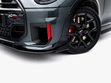 Street PRO Front Splitter + Flaps compatible with MINI Cooper John Cooper Works F66