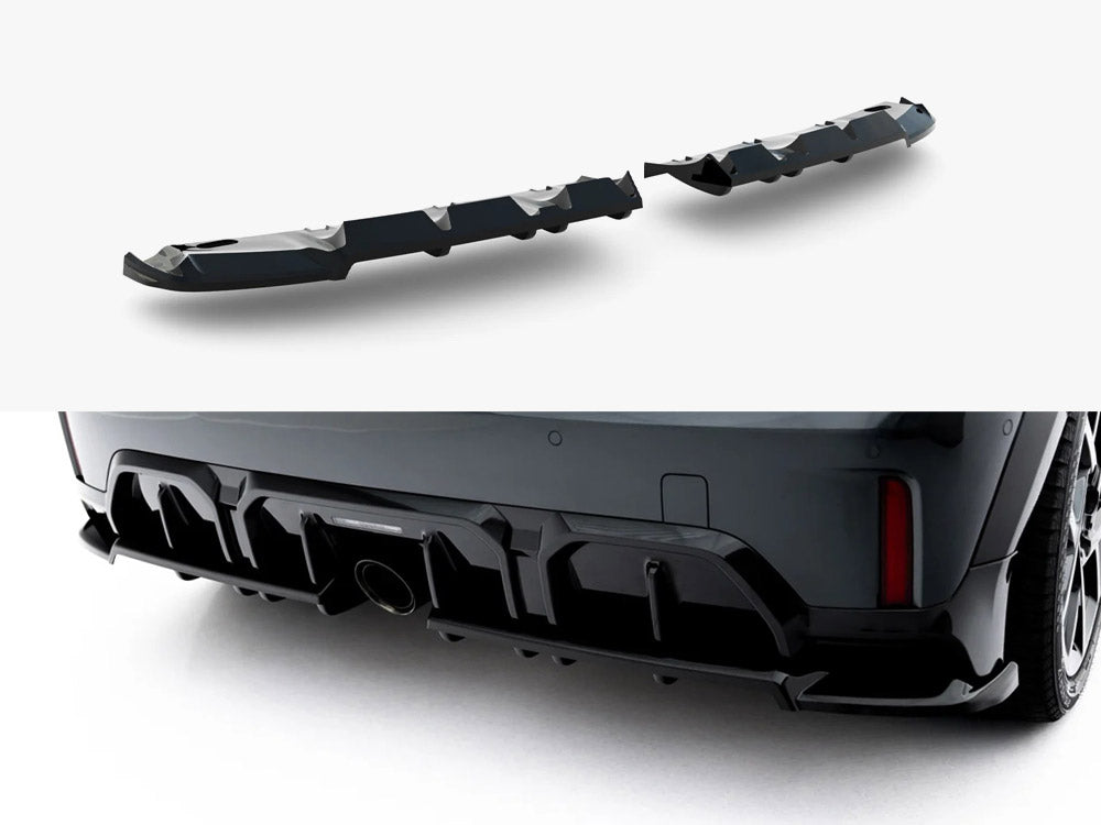 Rear Splitter (With Vertical Bars) compatible with MINI Cooper John Cooper Works F66