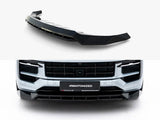 Front Splitter compatible with Porsche Cayenne GTS / Turbo Sport Pack / Turbo E-Hybrid GT Pack Coupe Mk3 Facelift