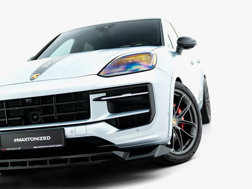 Front Splitter compatible with Porsche Cayenne GTS / Turbo Sport Pack / Turbo E-Hybrid GT Pack Coupe Mk3 Facelift