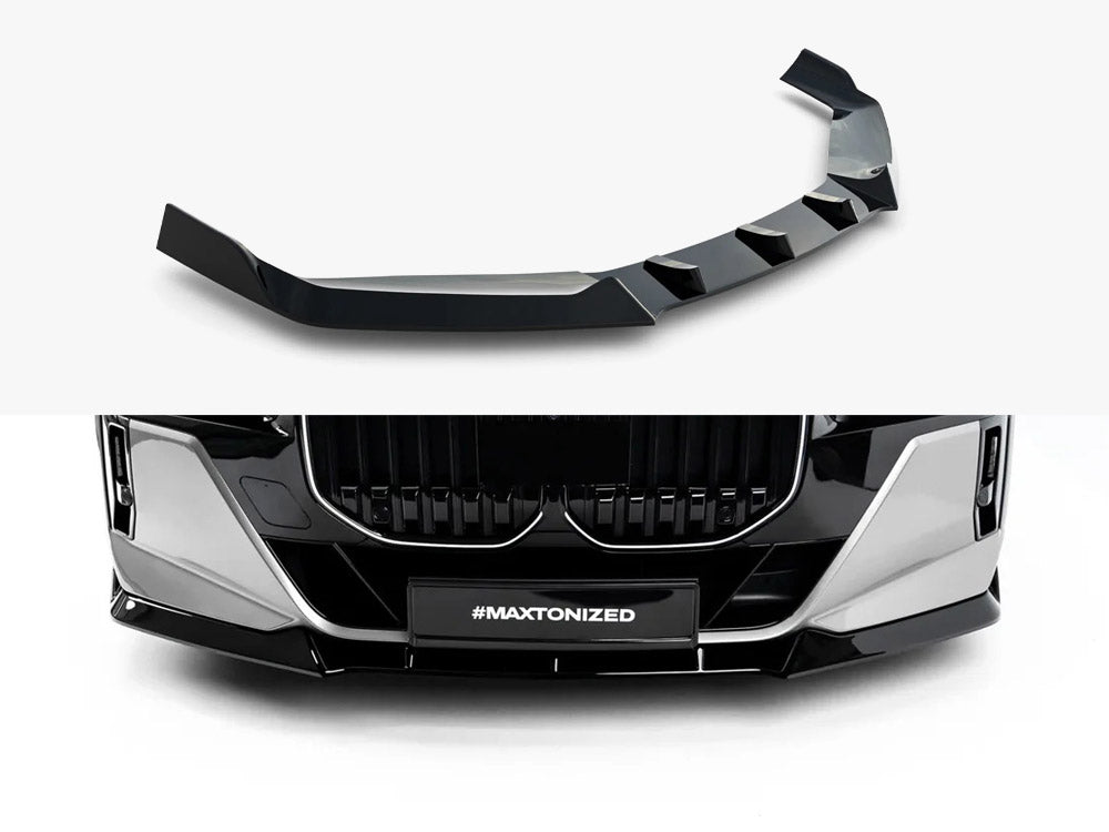 Front Splitter V.4 compatible with BMW 7 M-Pack / M760e / i7 M-Pack G70