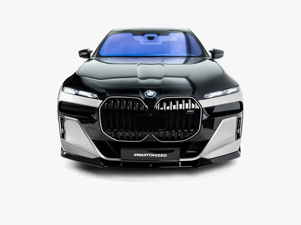 Front Splitter V.4 compatible with BMW 7 M-Pack / M760e / i7 M-Pack G70