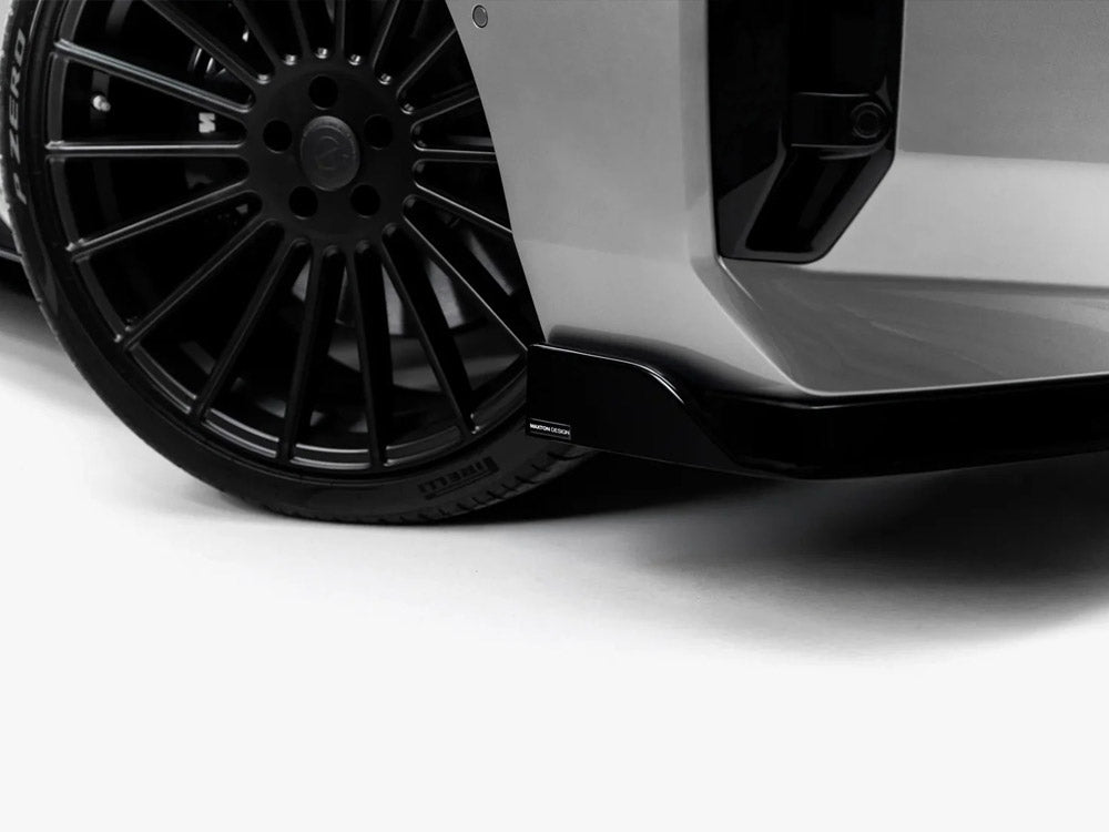 Front Splitter V.4 compatible with BMW 7 M-Pack / M760e / i7 M-Pack G70