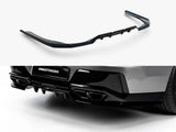 Rear Splitter (With Vertical Bars) V.2 compatible with BMW M760e xDrive G70
