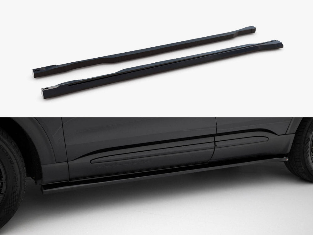 Side Skirts Diffusers compatible with Ford Explorer XLT Mk6