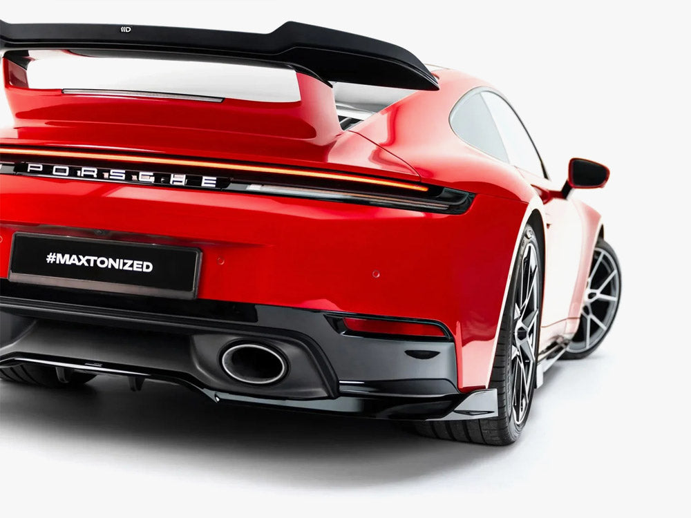 Rear Splitter (With Vertical Bars) compatible with Porsche 911 Carrera Aero 992.2