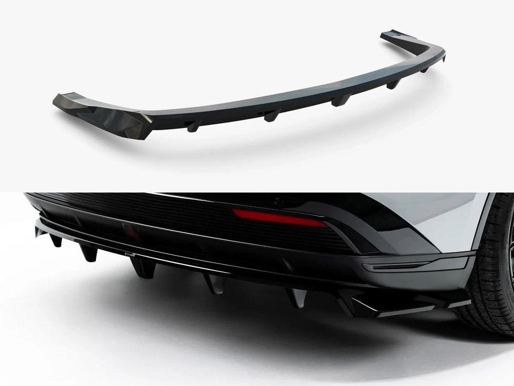 Rear Splitter (With Vertical Bars) compatible with Mazda 6e