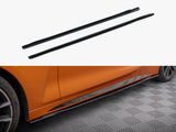 Side Skirts Diffusers V.3 compatible with BMW 4 M-Pack / M440i G22 / G23 / G22 Facelift / G23 Facelift