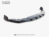 Prepreg Carbon Fiber Front Splitter + ABS Splitter compatible with BMW 7 M-Pack G11 Facelift