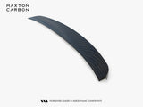 Prepreg Carbon Fiber Tailgate Spoiler compatible with BMW 7 G11 / G11 Facelift
