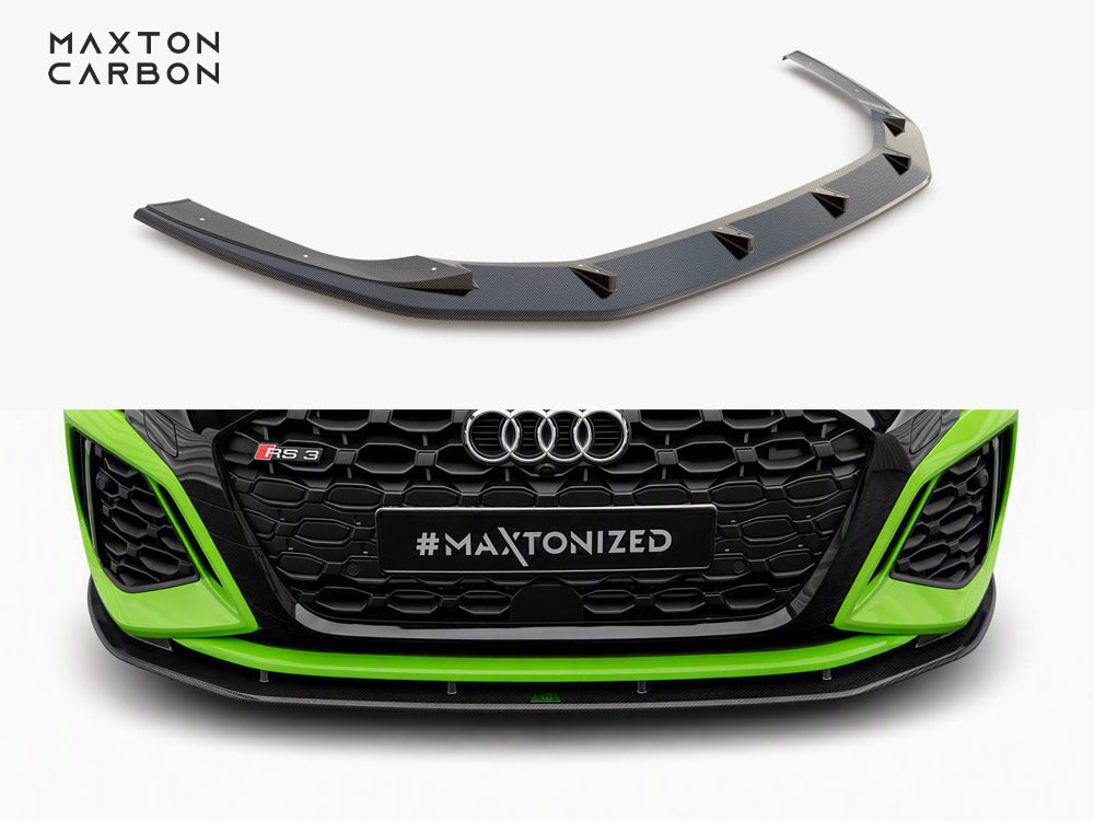 Carbon Fiber Front Splitter compatible with Audi RS 3 Sedan / Sportback 8Y