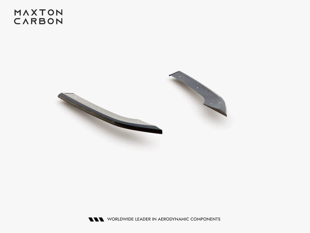 Carbon Fiber Rear Side Splitters V.2 compatible with Audi RS 3 Sedan 8Y