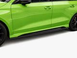 Prepreg Carbon Fiber Side Skirts compatible with Audi RS 3 Sedan / Sportback 8Y