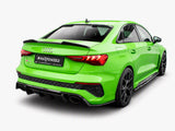 Carbon Fiber Tailgate Spoiler compatible with Audi RS 3 / S3 / A3 S Line / Standard Sedan 8Y