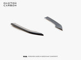 Carbon Fiber Rear Side Splitters compatible with Audi RS 3 Sportback 8Y