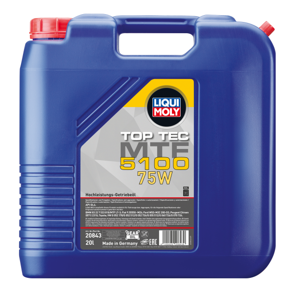 LIQUI MOLY TOP TEC MTF 5100 75W