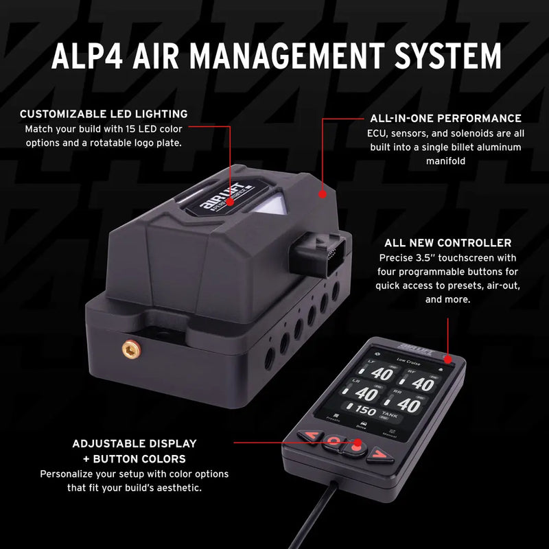 Airlift ALP4 manifold 3/8"