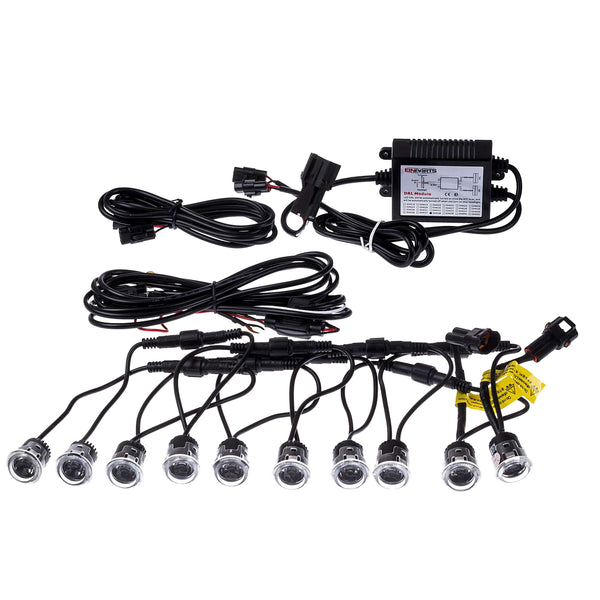 LED Daytime Running Lights - Bumper SET (Diameter: 23MM)