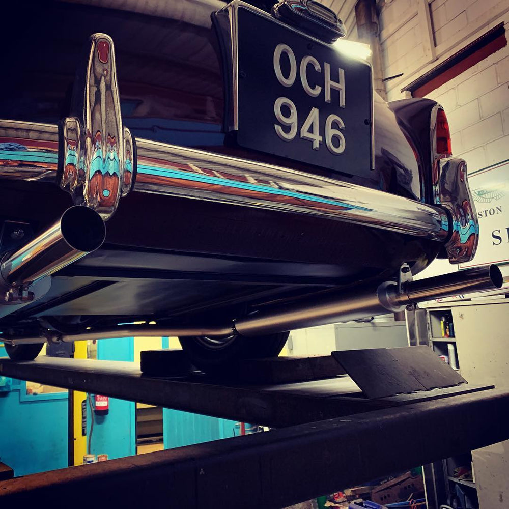 Aston Martin DB Mk3 Stainless Steel Exhaust 'Twin' System (1957-59)