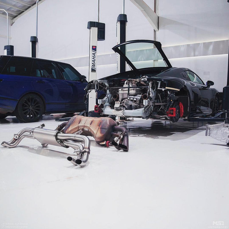 Audi R8 V10 (without GPFs) Titan Sport Exhaust with Sound Architect™ (2020 on USA/ROW Spec)