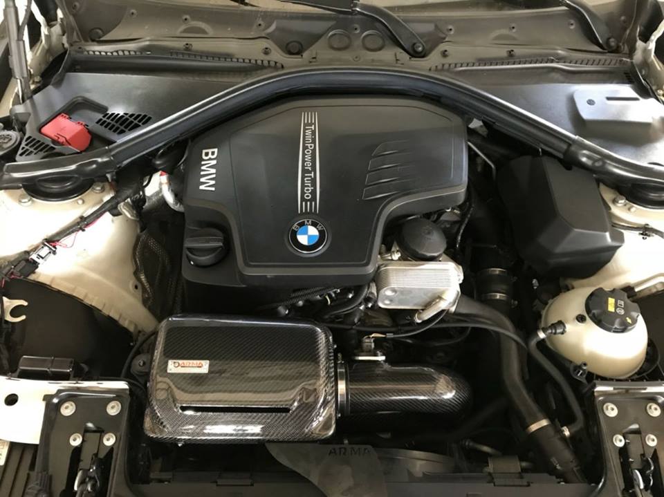BMW F20 125i / F30 328i (N20) ARMASPEED Carbon Fiber Cold Air Intake