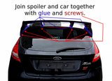Roof Spoiler compatible with Ford Fiesta Mk7 (Focus RS Look)