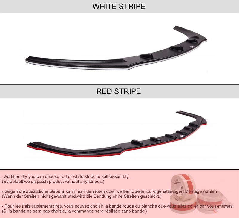 Rear Side Splitters Alfa Romeo Brera