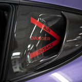Fabspeed Porsche 718 GT4 RS Intake Decals