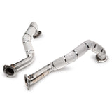 Fabspeed Porsche 718 GT4 RS , SPYDER RS Over Axle Link Pipes (2022+)