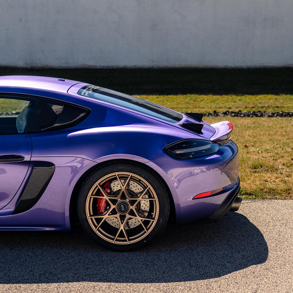 Fabspeed Porsche 718 GT4 RS Wing Delete Kit (2022+)