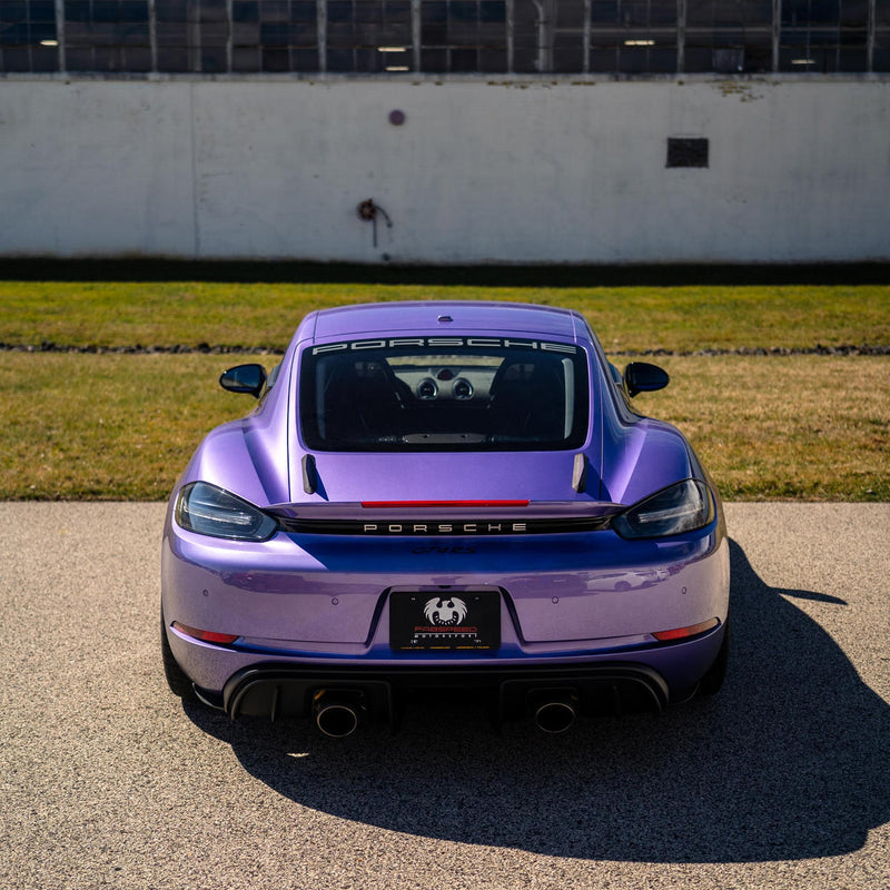 Fabspeed Porsche 718 GT4 RS Wing Delete Kit (2022+)
