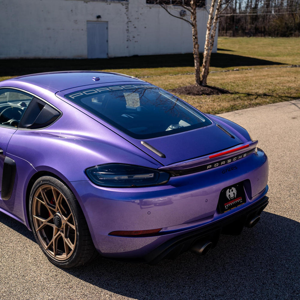 Fabspeed Porsche 718 GT4 RS Wing Delete Kit (2022+)