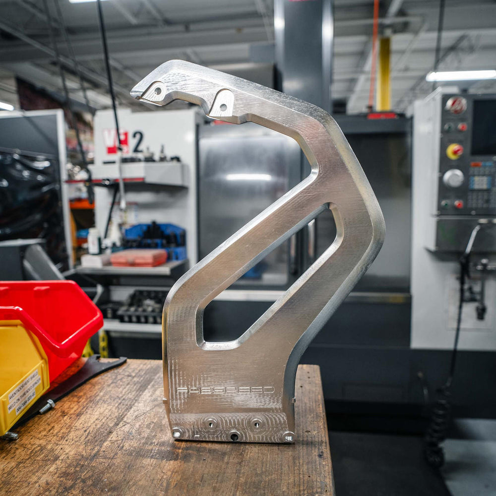 Fabspeed Porsche 718 GT4 RS CUP Car Style Wing Risers (2022+)