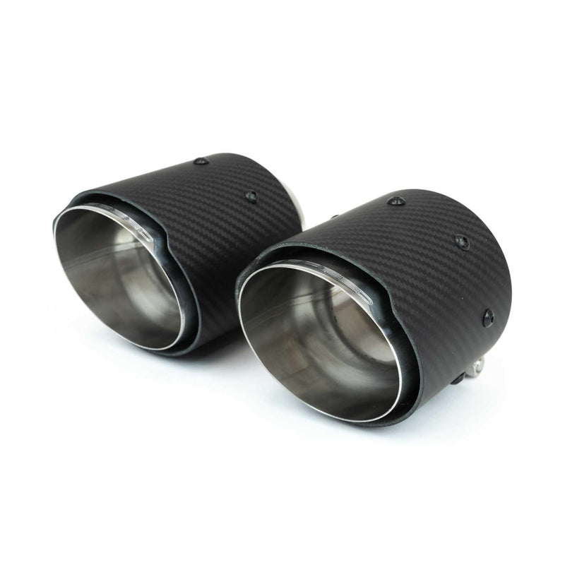Fabspeed Porsche 718 GT4 / GTS / Spyder Deluxe Exhaust Tips (2020+)