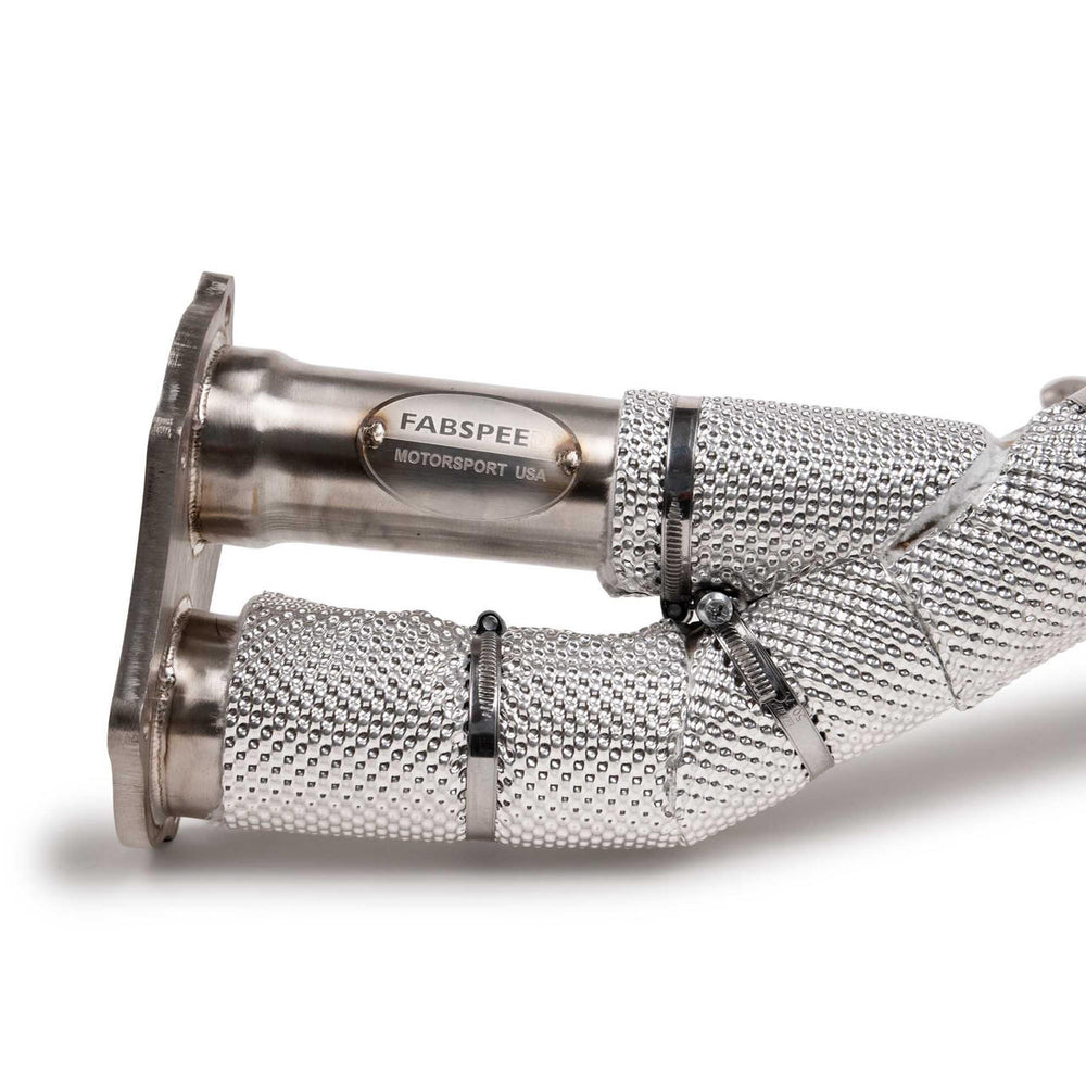 Fabspeed Porsche 718 GT4 / GTS / Spyder Over Axle Link Pipes (2020+)