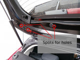 Roof Spoiler compatible with Ford Fiesta Mk7 (Focus RS Look)