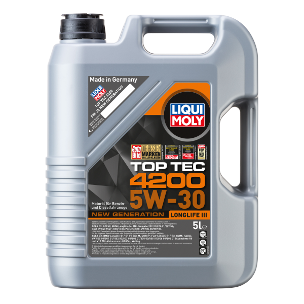 LIQUI MOLY TOP TEC 4200 5W-30 NEW GEN