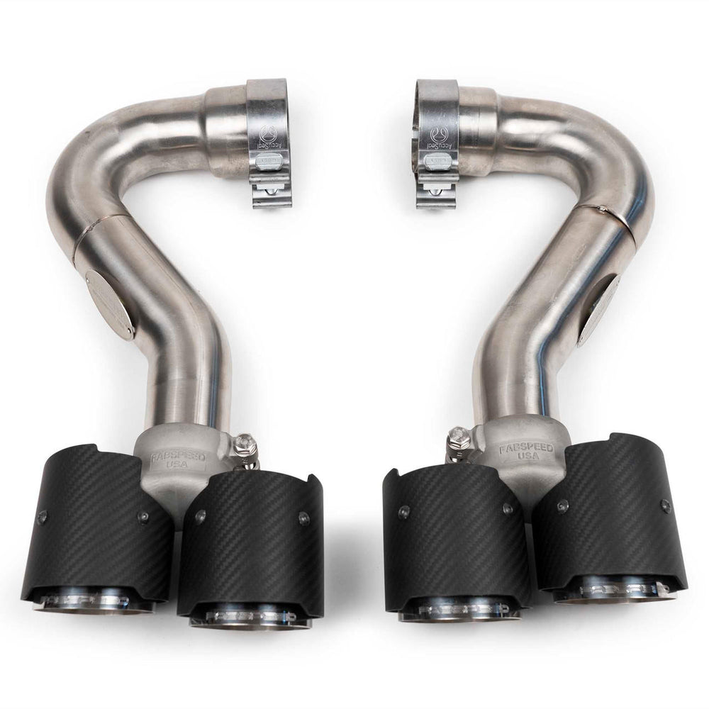 Fabspeed 955 Turbo / Turbo S Deluxe Quad Style Tips (2002-2007)