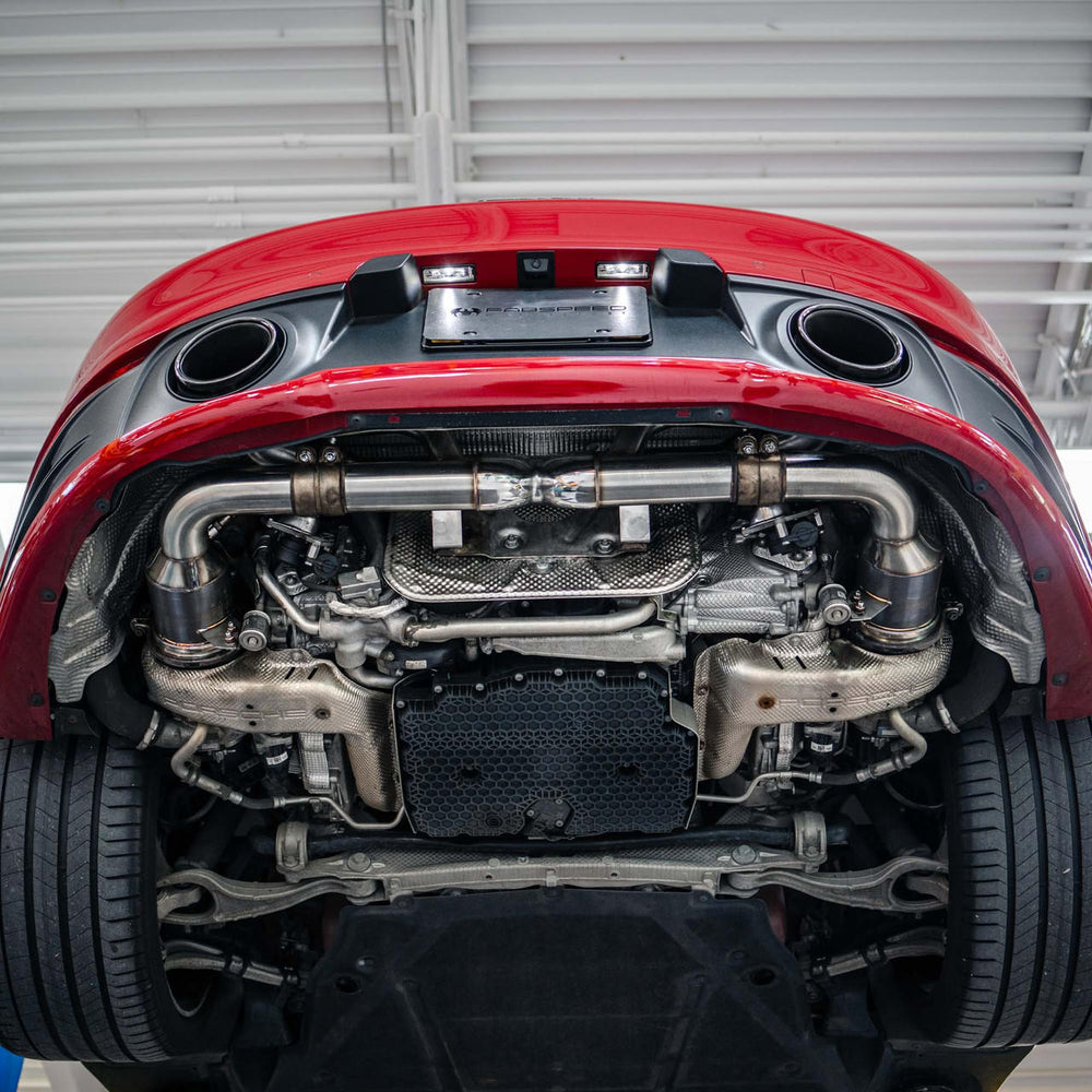 Fabspeed Porsche 992 Carrera Cat-Back Valvetronic Maxflo Exhaust System (2019+)