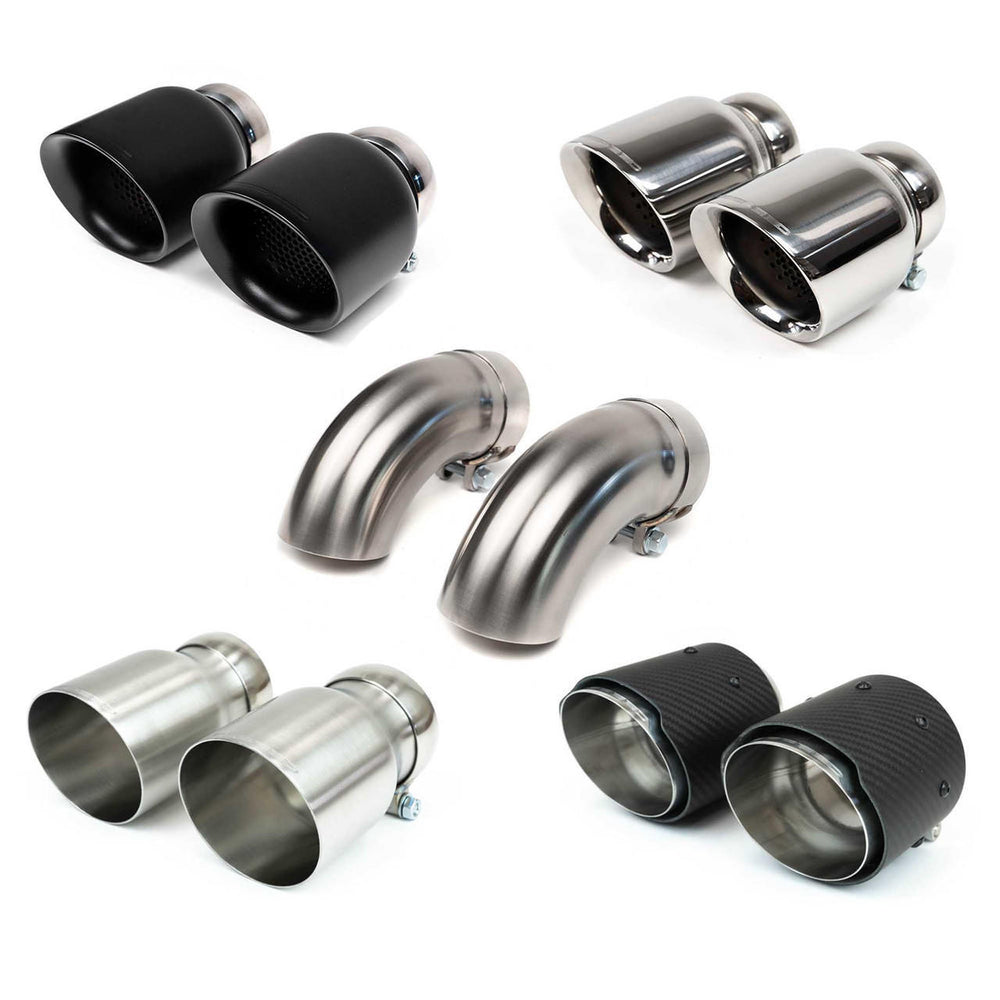 Fabspeed Porsche 718 GT4 RS Titanium Valvetronic X-Pipe Cat-Back Exhaust System (2022+)