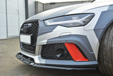 Front Splitter V.2 Audi RS6 C7 (2013-UP)