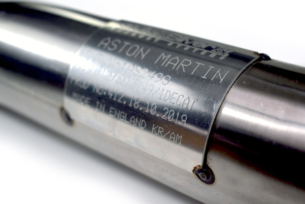 Aston Martin Vantage Secondary Catalyst Delete Pipes (2018 - 24)